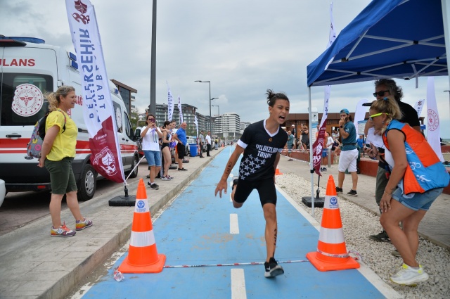 Trabzon'da triatlon rüzgarı. Foto Galeri 15