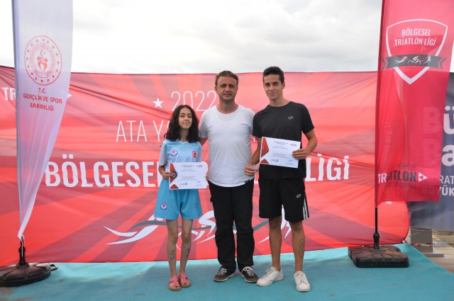 Trabzon'da triatlon rüzgarı. Foto Galeri 4