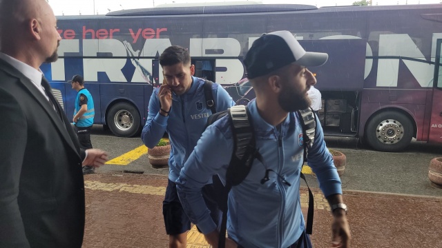 Trabzonspor Macaristan'a uçtu. Foto Haber 6