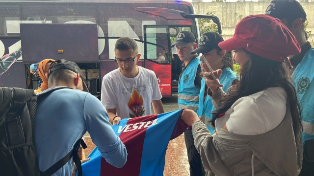 Trabzonspor Macaristan'a uçtu. Foto Haber 11