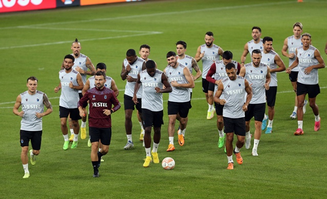 Trabzonspor, Ferencvaros maçı hazırlıklarını tamamladı. Foto Galeri 19