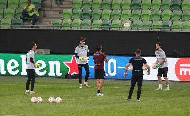 Trabzonspor, Ferencvaros maçı hazırlıklarını tamamladı. Foto Galeri 10
