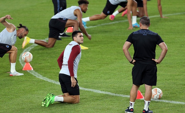 Trabzonspor, Ferencvaros maçı hazırlıklarını tamamladı. Foto Galeri 13