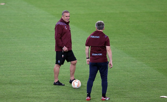 Trabzonspor, Ferencvaros maçı hazırlıklarını tamamladı. Foto Galeri 4