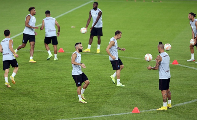 Trabzonspor, Ferencvaros maçı hazırlıklarını tamamladı. Foto Galeri 17