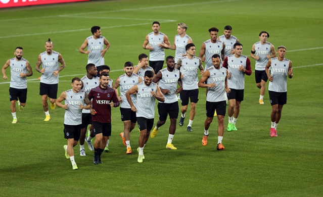 Trabzonspor, Ferencvaros maçı hazırlıklarını tamamladı. Foto Galeri 14