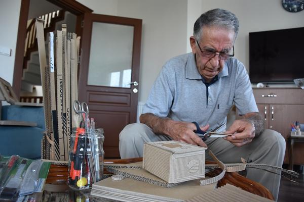 Trabzon'da emekli öğretmenin ilginç hobisi! Foto Haber 6
