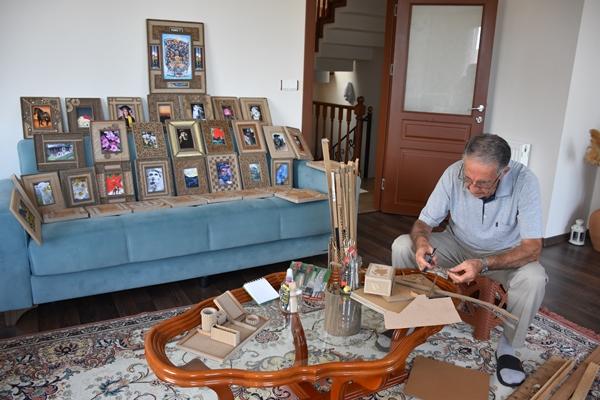 Trabzon'da emekli öğretmenin ilginç hobisi! Foto Haber 5