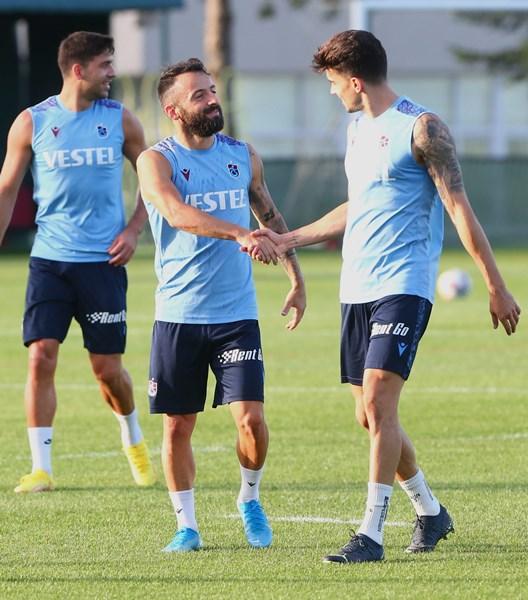 Trabzonspor Gaziantep maçına hazır. Foto Haber 20