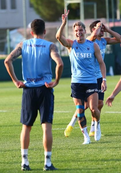 Trabzonspor Gaziantep maçına hazır. Foto Haber 50