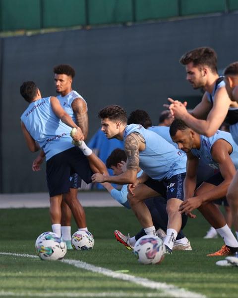 Trabzonspor Gaziantep maçına hazır. Foto Haber 39