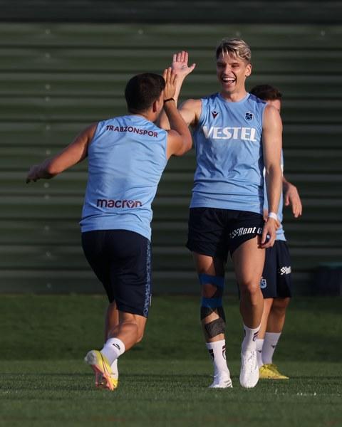 Trabzonspor Gaziantep maçına hazır. Foto Haber 38