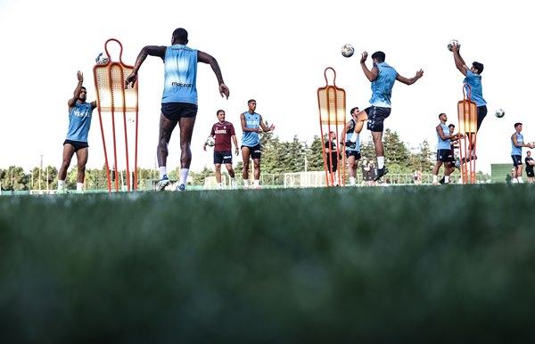 Trabzonspor Gaziantep maçına hazır. Foto Haber 12