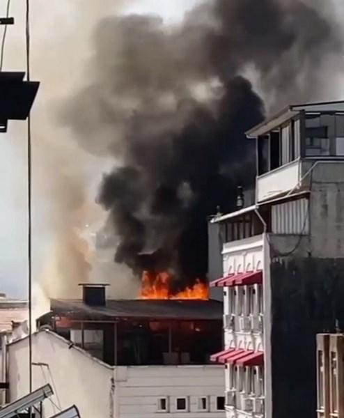 Rize'de korkutan yangın! Dumanlar yükseldi. Foto Galeri 9