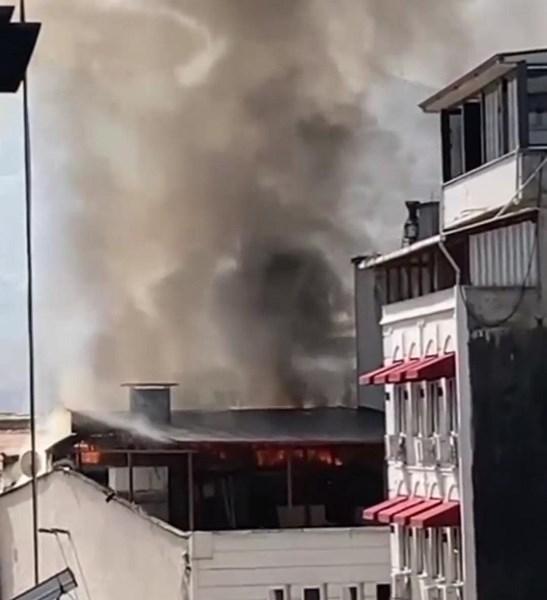 Rize'de korkutan yangın! Dumanlar yükseldi. Foto Galeri 4