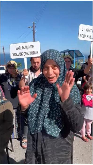 Trabzon’da doğalgaz isyanı: 10 metre aşağıda var bizde neden yok? Foto Haber 4