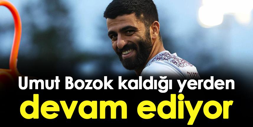 Umut Bozok kaldığı yerden devam ediyor. Foto Haber 1
