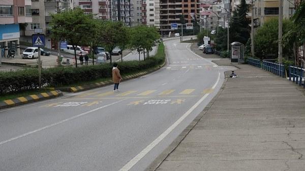 Trabzon'da küçük Miraç'ın hayatını kaybettiği kaza anı kamerada. Foto Galeri 6