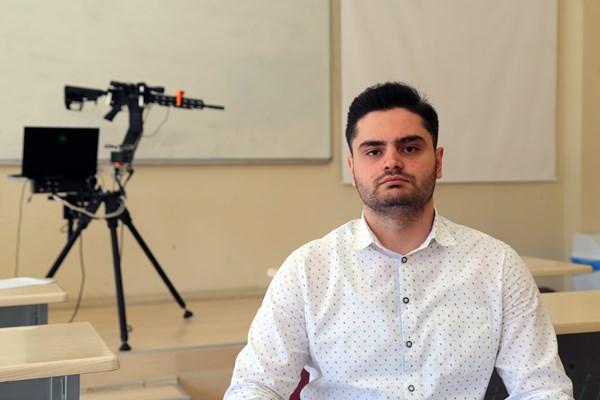 Üniversite öğrencisi tasarladığı bitirme tezi projesi takdir topladı. Foto Haber 5