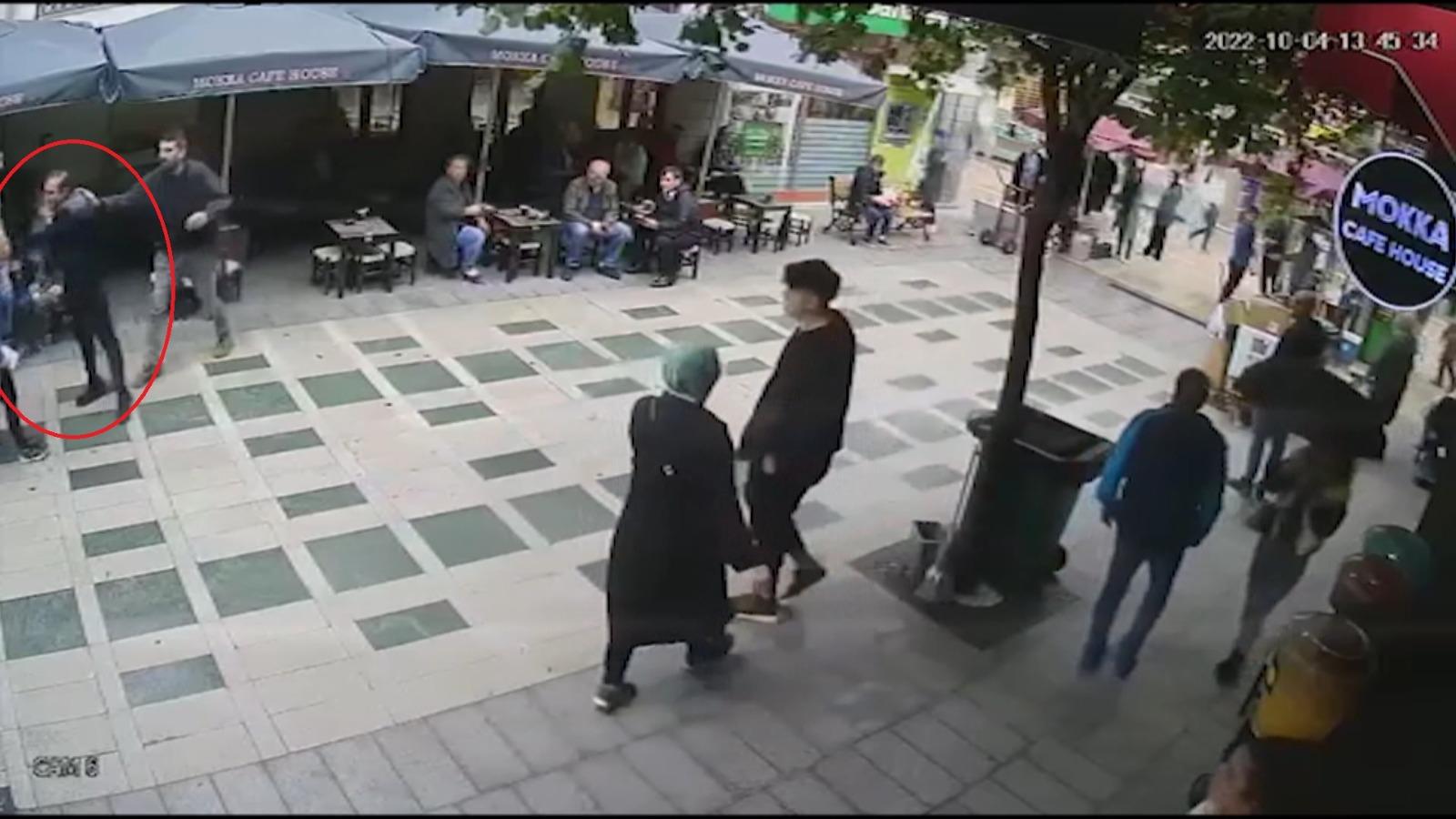 Trabzon'da engelliler için bilet satan kadına atılan tokat kameralara yansıdı. F.Galeri 5