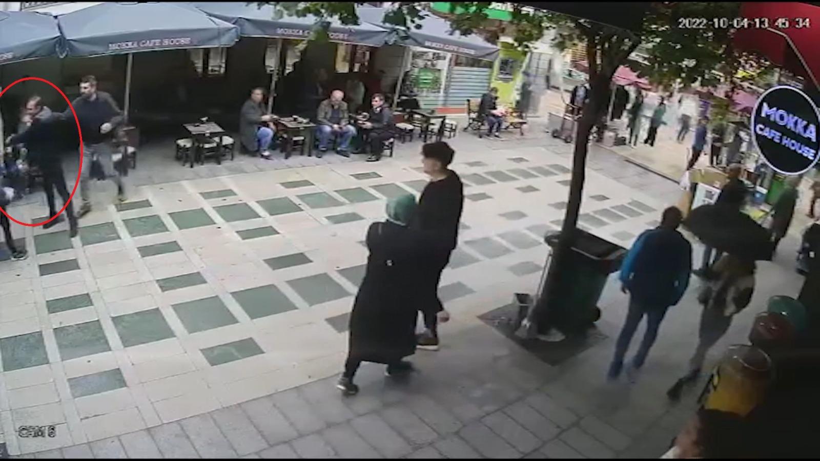 Trabzon'da engelliler için bilet satan kadına atılan tokat kameralara yansıdı. F.Galeri 6