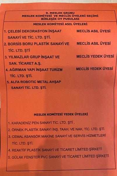 TTSO'da seçim heyecanı! İşte listeler. Foto Haber 3