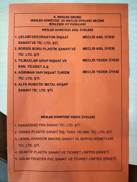 TTSO'da seçim heyecanı! İşte listeler. Foto Haber 19