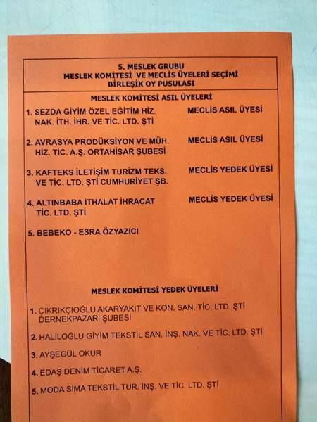 TTSO'da seçim heyecanı! İşte listeler. Foto Haber 16