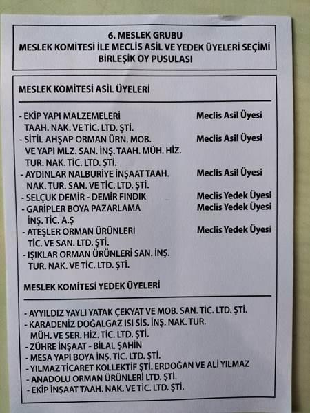 TTSO'da seçim heyecanı! İşte listeler. Foto Haber 10