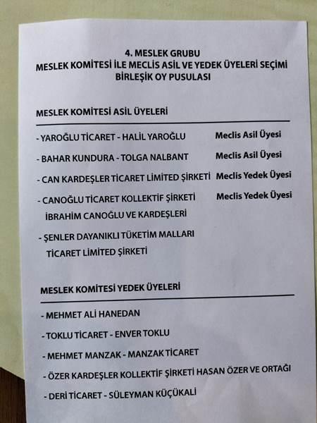 TTSO'da seçim heyecanı! İşte listeler. Foto Haber 9