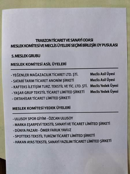 TTSO'da seçim heyecanı! İşte listeler. Foto Haber 5