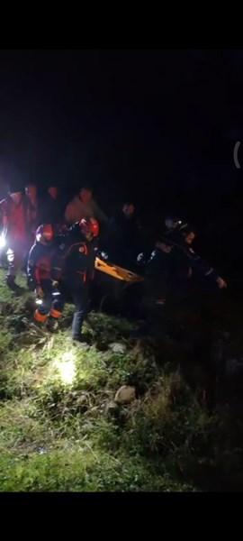 Rize'de kayıp yaşlı adam 5 saat sonra böyle bulundu! Foto Haber 4