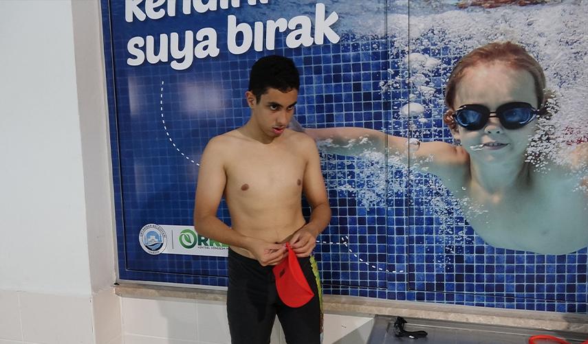 Otizmli gencin azmi! Dünya Şampiyonası'na hazırlanıyor. Foto Haber 2