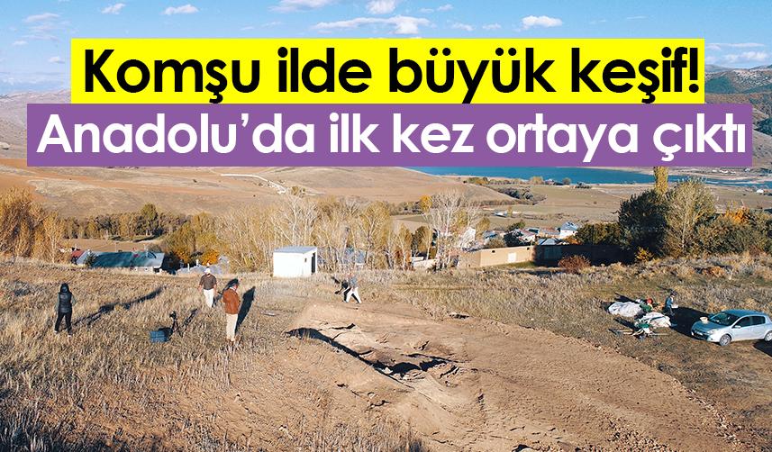 Gümüşhane'de büyük keşif! Anadolu'da ilk kez ortaya çıktı 1