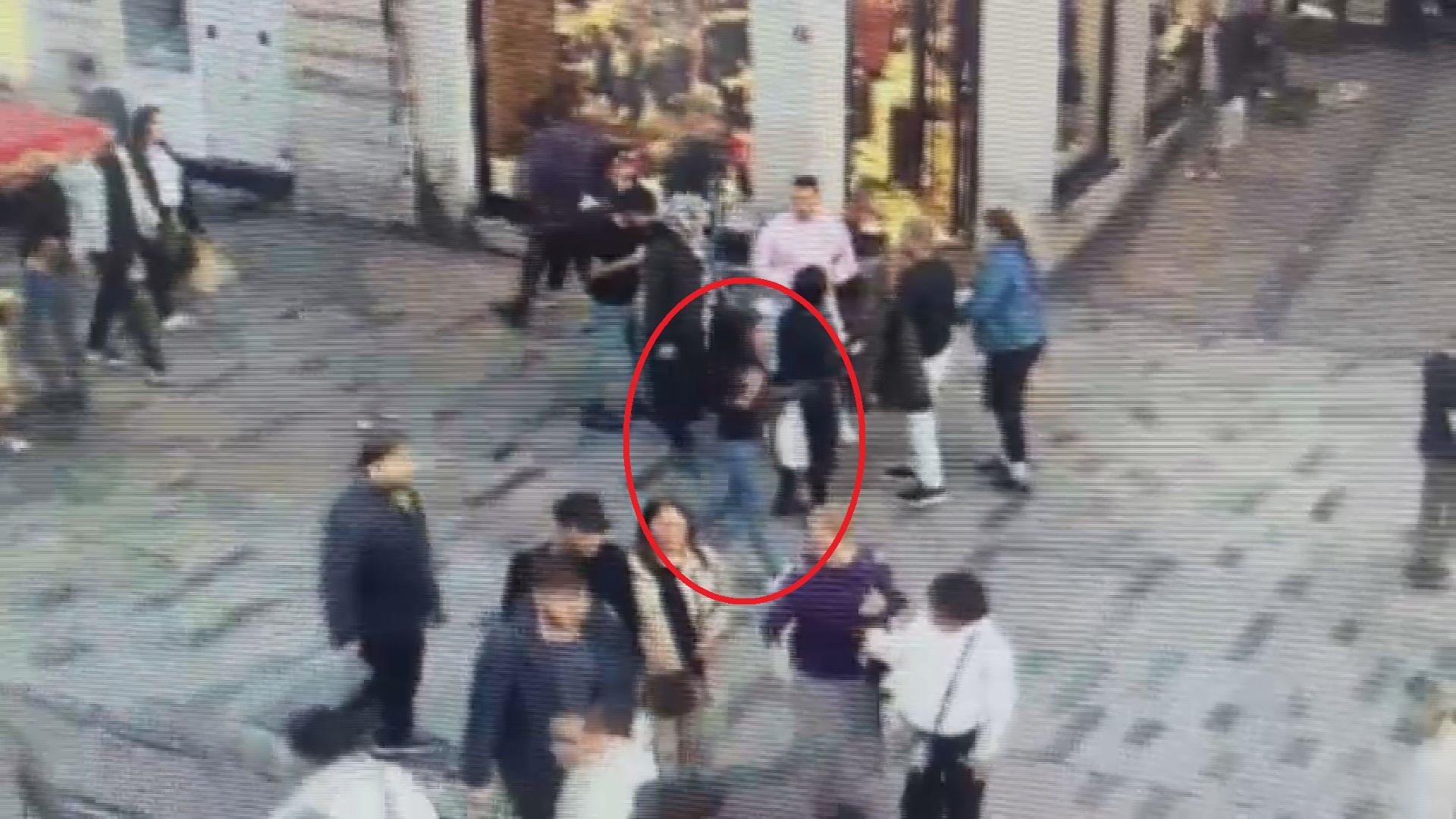 İstiklal caddesi bombacısının yeni görüntüleri ortaya çıktı! Günler öncesinde böyle keşif yapmış 1