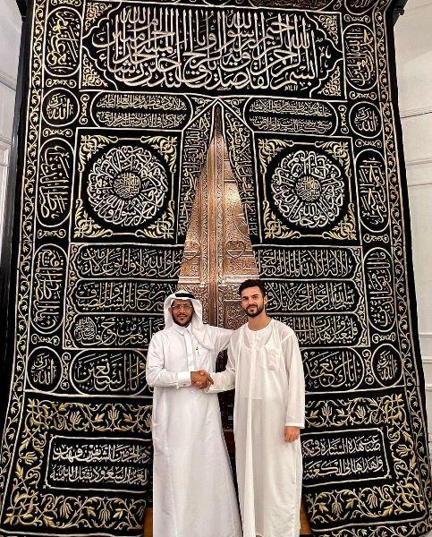 Hüseyin Türkmen Kabe örtüsüne ilmek attı 4