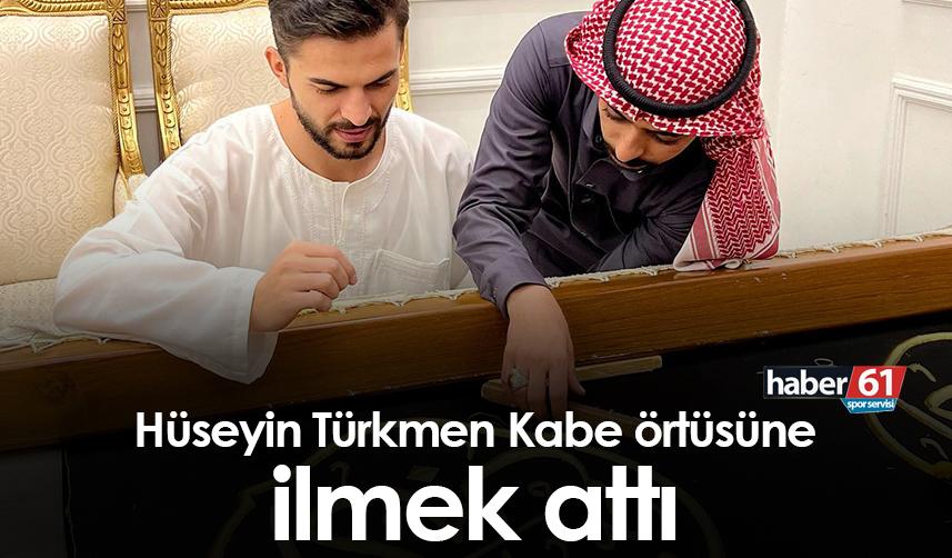 Hüseyin Türkmen Kabe örtüsüne ilmek attı 1