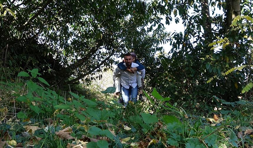 Trabzon'da arazi anlaşmazlığı yaşlı kadına çile oldu..Foto Galeri. 5