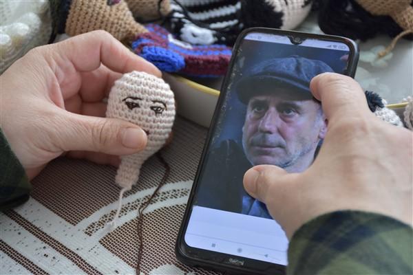 Trabzonlu ev hanımı "futbolcu maskotları" yapıyor 8