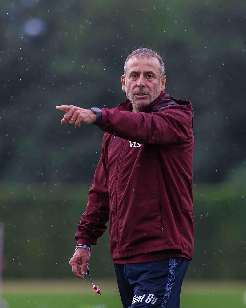 Trabzonspor'da Avcı'nın mesajı net! Sahaya savaşan takım 14