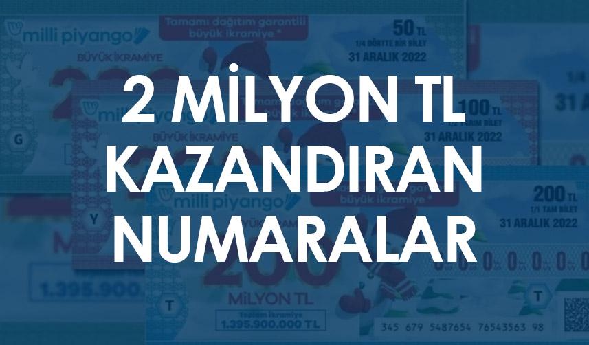 2023 Milli Piyango Yılbaşı çekiliş sonuçları! Milli Piyango bilet sorgulama! Sıralı tam liste 7