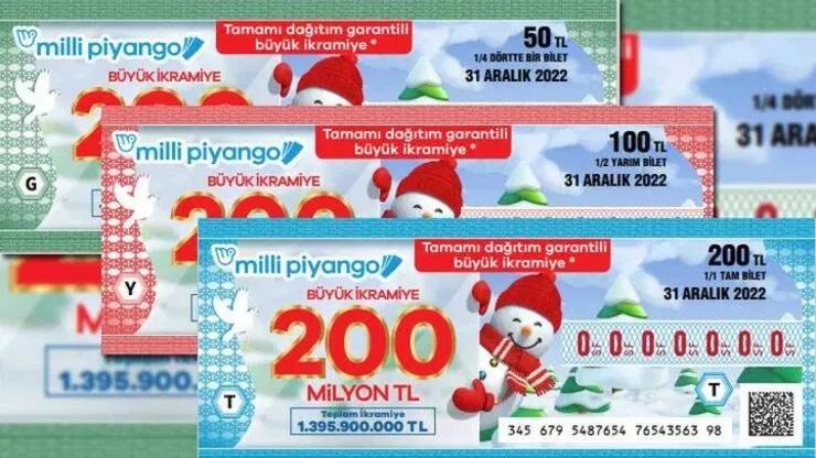 2023 Milli Piyango Yılbaşı çekiliş sonuçları! Milli Piyango bilet sorgulama! Sıralı tam liste 2