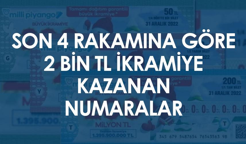 2023 Milli Piyango Yılbaşı çekiliş sonuçları! Milli Piyango bilet sorgulama! Sıralı tam liste 15