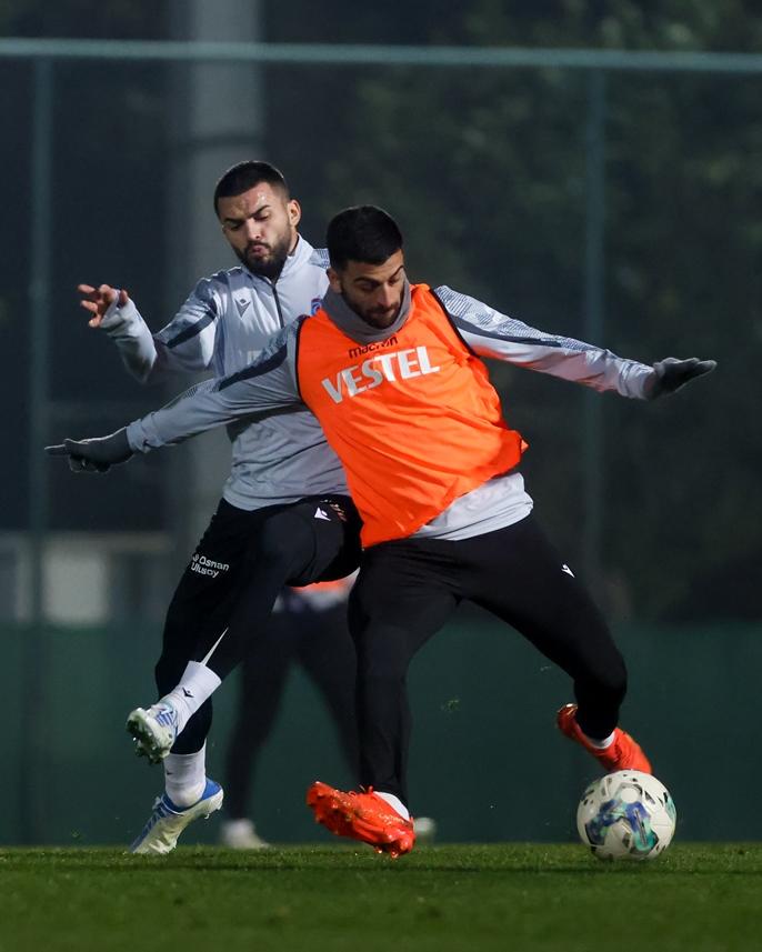 Trabzonspor Başakşehir maçı hazırlıklarını sürdürdü 20