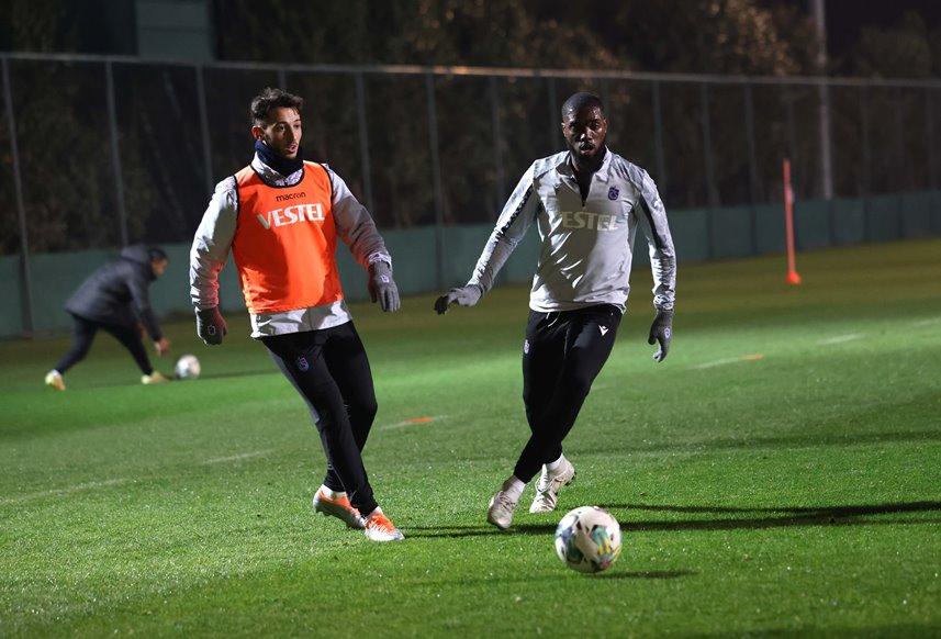 Trabzonspor Başakşehir maçı hazırlıklarını sürdürdü 2