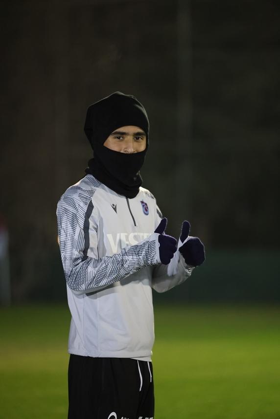 Trabzonspor Başakşehir maçı hazırlıklarını sürdürdü 34