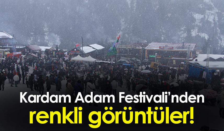 Rize'de Kardan Adam Festivali'nden renkli görüntüler 1