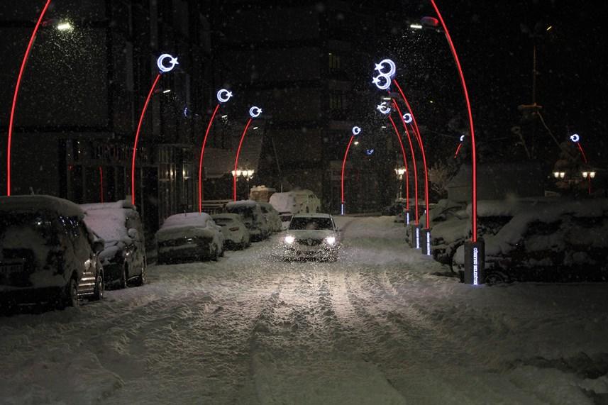 Rize'de kar etkisi! Flaş uyarı geldi 5