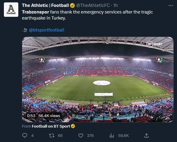 Dünya Trabzonspor maçınındaki koreografiyi konuşuyor "Muhteşem" 11