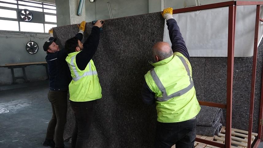 Trabzon'da depremzedeler için fabrika gibi çalışıyorlar 7